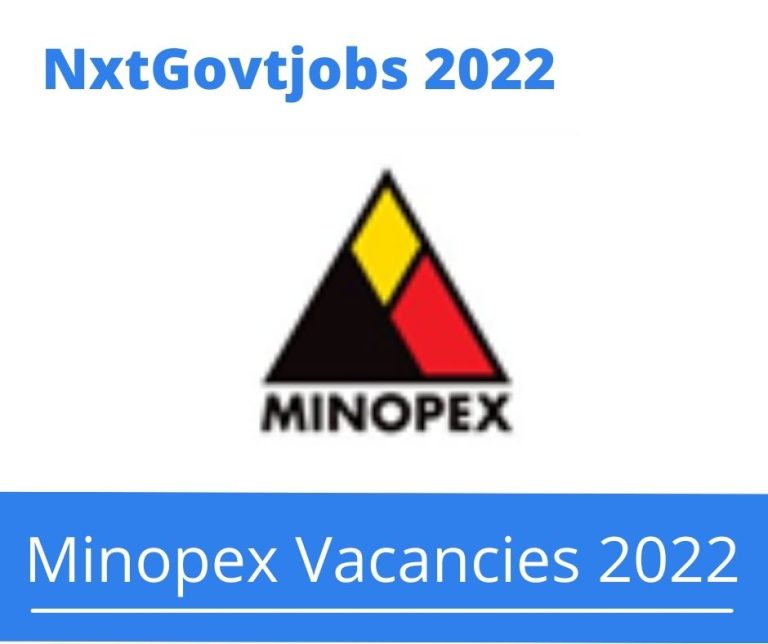 Apply Online for Minopex Control Room Operator Vacancies 2022 @minopex.com