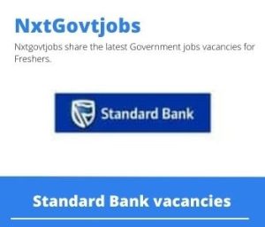 Standard Bank Consultant Cash Vacancies in Kimberley Apply now