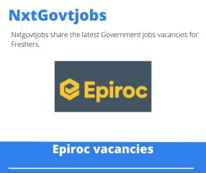 Epiroc Service Technician Vacancies in Kimberley – Deadline 06 Jul 2023