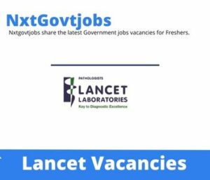 Lancet Courier Vacancies in Kimberley 2023