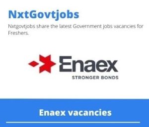 Enaex Artisan Welder Vacancies in Postmasburg 2023