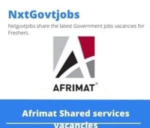 Afrimat Shared services Production Foreman Vacancies in Kathu – Deadline 31 Jul 2023